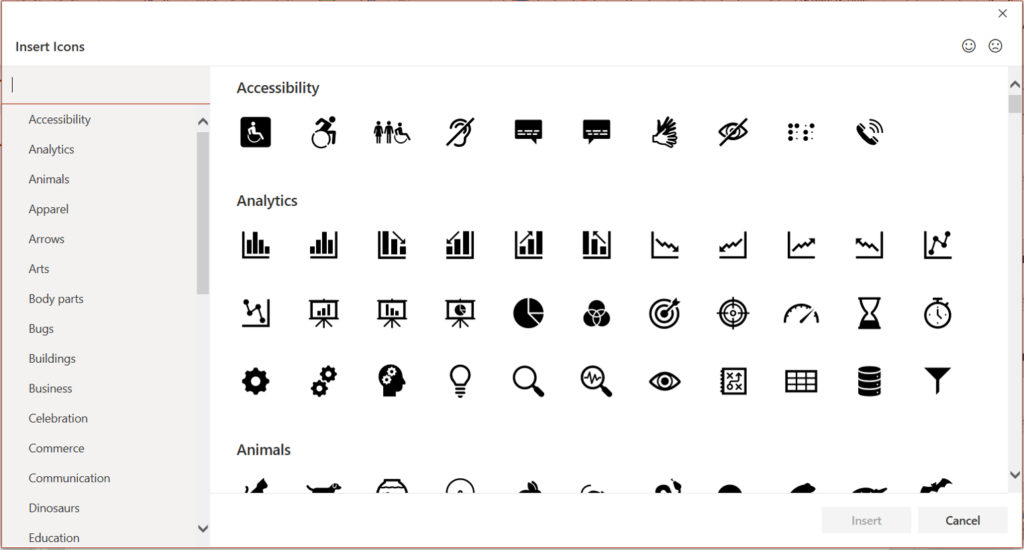 powerpoint icons