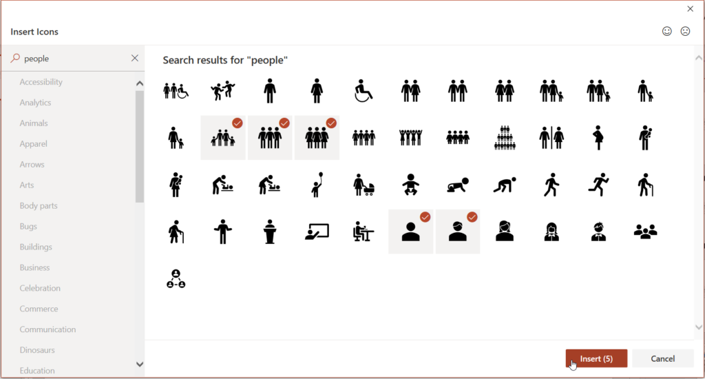 powerpoint icons